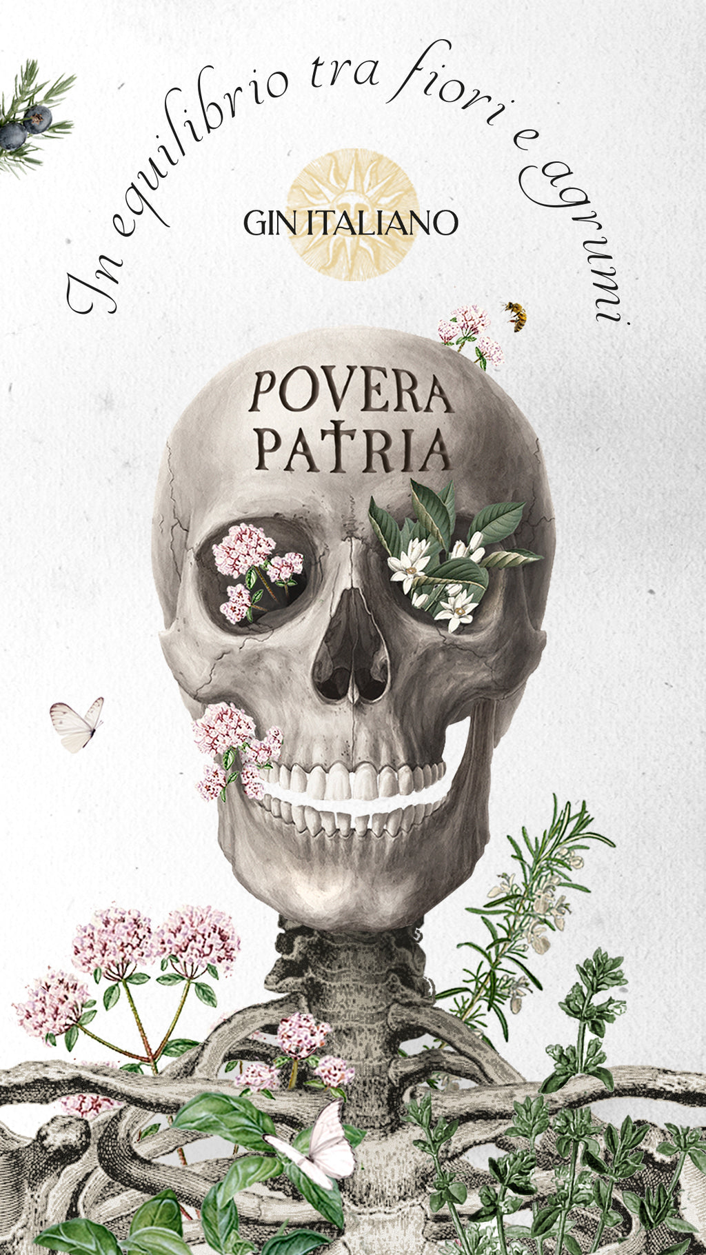 Povera Patria Gin 0,5 litri