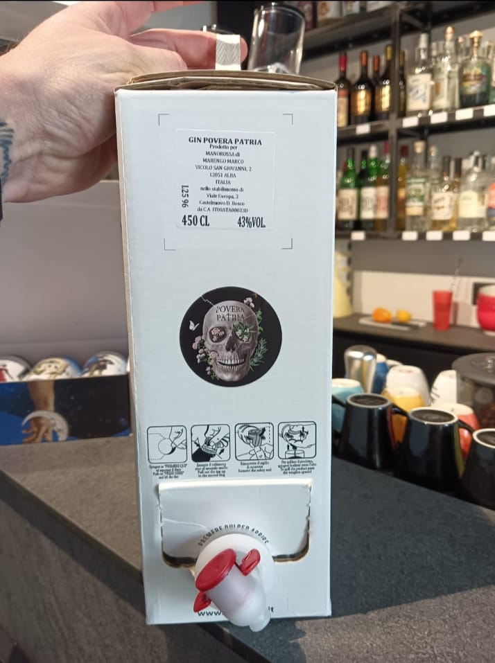Povera Patria Gin Bag in Box 4,5 litri